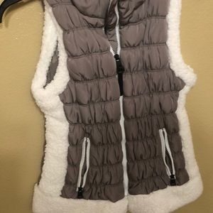 Calvin Klein waterproof sherpa vest.